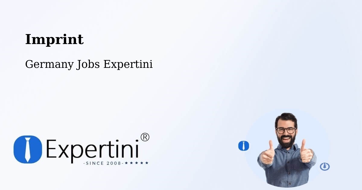 Imprint – Dieburg - Germany Jobs Expertini